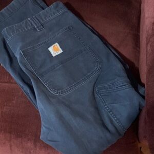 Carhartt 36x26 Dark Blue Utility Pants
